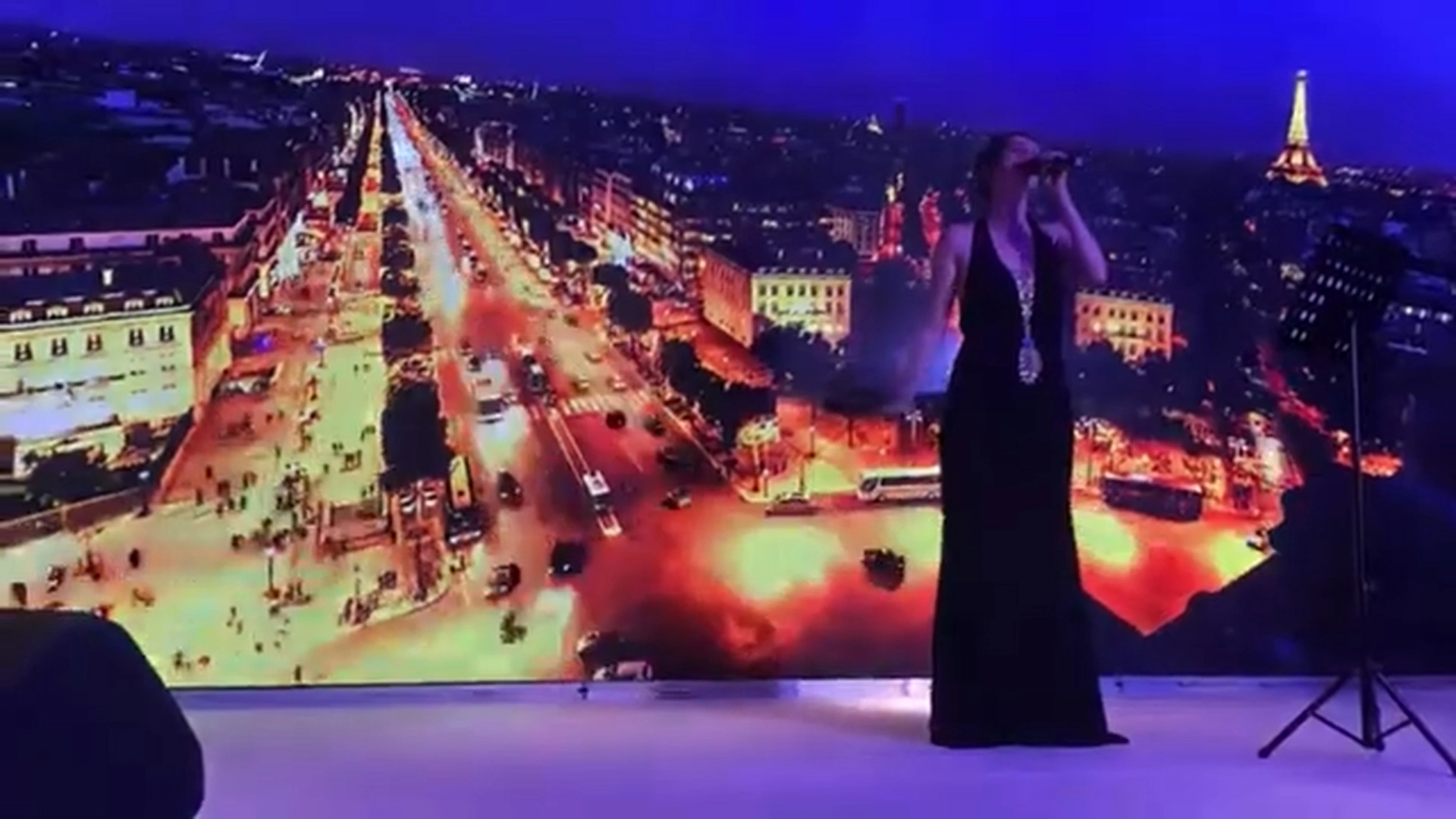 Auftritt für die französische Botschaft. China 2017